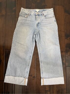 H&M Light Blue Straight Leg Jeans